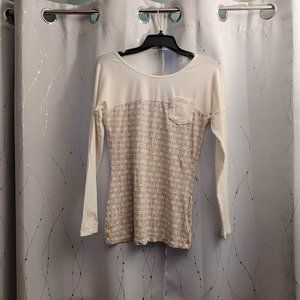 Lole Off White long sleeve shirt